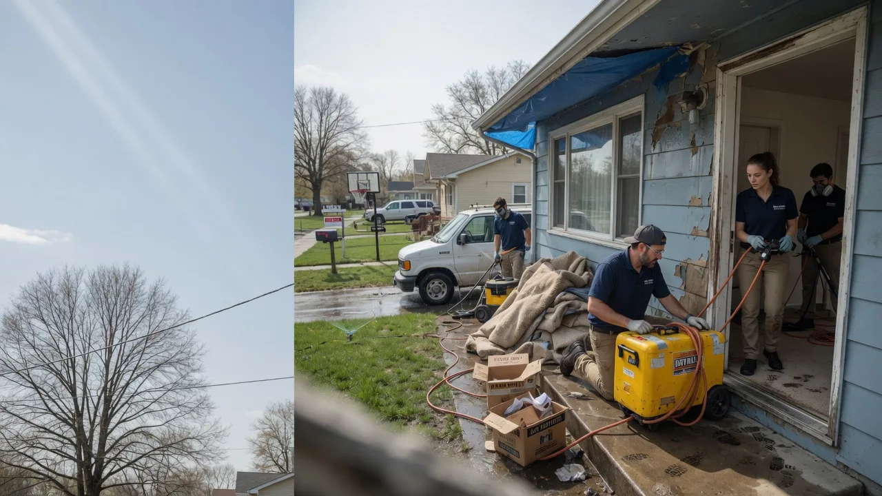 Basement Flood Cleanup in Mahaffey, PA near me